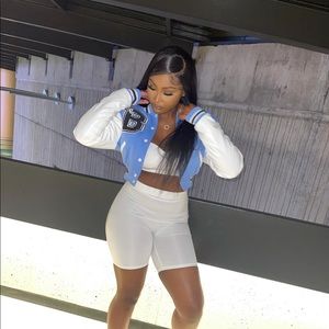 Jacket for sale white 2 piece sold separately